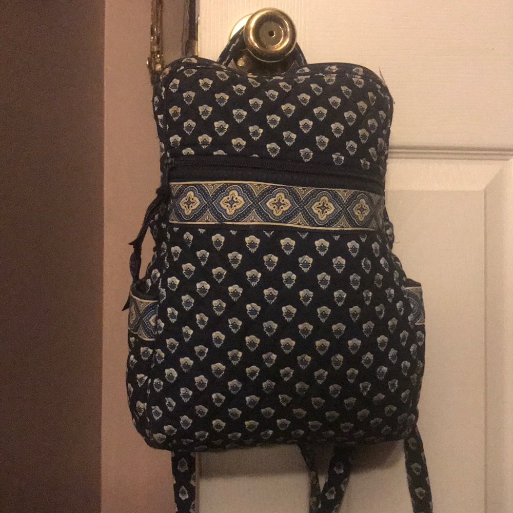 Vera Bradley blue backpack
